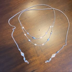 KENDRA SCOTT Marble Opal Wraparound Necklace